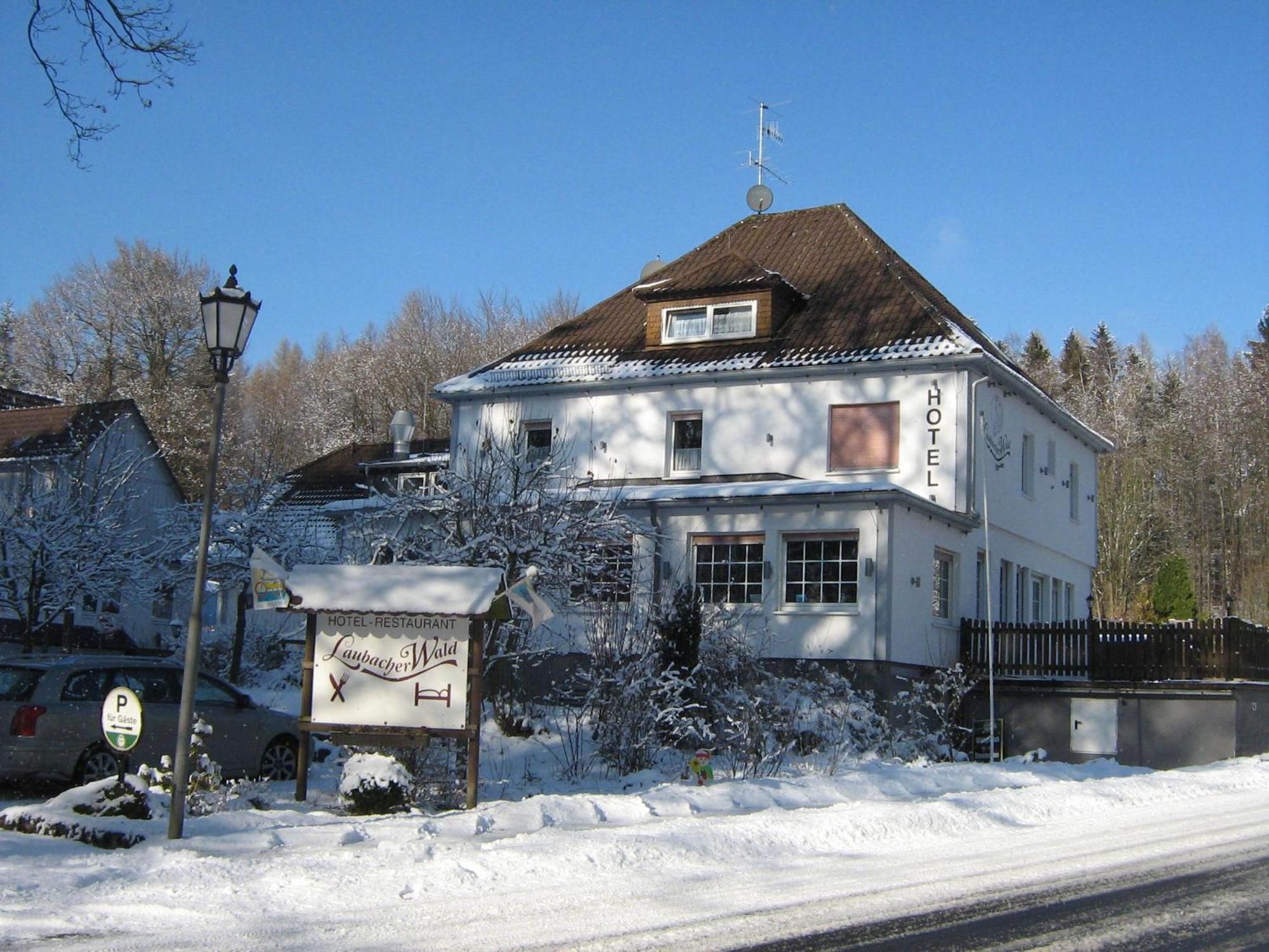 Gasthaus Laubacher Wald Laubach  Bagian luar foto